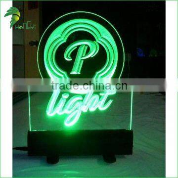 Acrylic LED Edge Lighting Sign