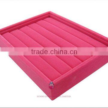 handmade velvet lined jewelry trays for cufflink