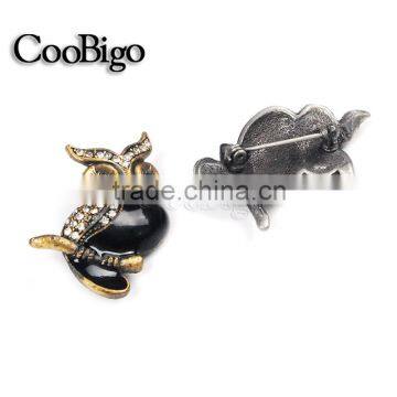 Fashion Jewelry Charming OWL Shape Design Brooch Party Promotion Gift Apparel Accessories photo-2