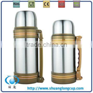 Promo ss double layer vacuum pot,travel bottle