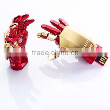 Wholesale Marvel Superhero Iron man USB Flash Disk, memory card, storage card