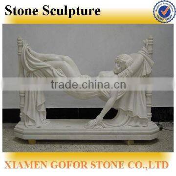 nude woman stone marble sculpture