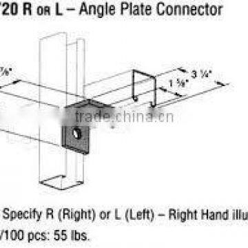 ANGLE FITTINGS > CS 720 R or L Angle Plate Connector