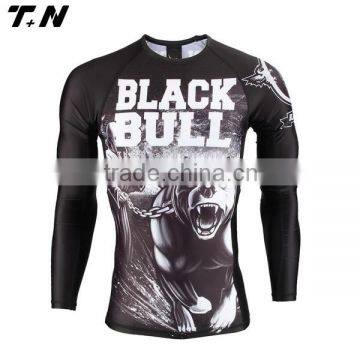 Custom Long Sleeve Bjj Rash Guard
