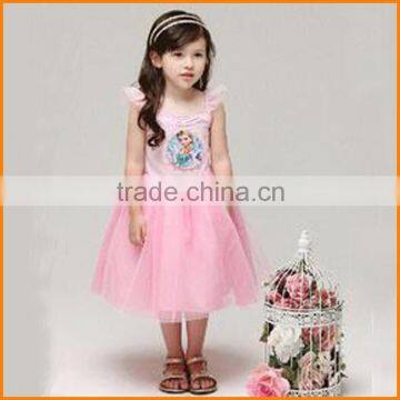 2015 Korean dress summer snow romance Essar female's baby girls dress