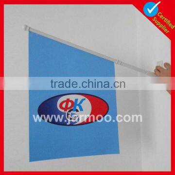 hot mounted wall hanging flag pole