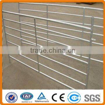 high quality welded tubular corral panel fence 6 bar livestock farm fence