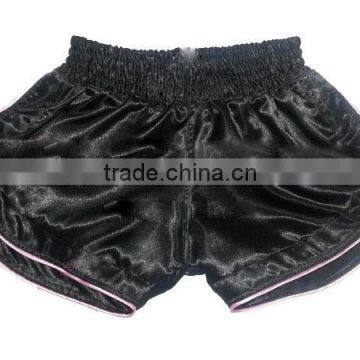 Women Muay Thai Boxing shorts Supplier, Color Black, Style#001