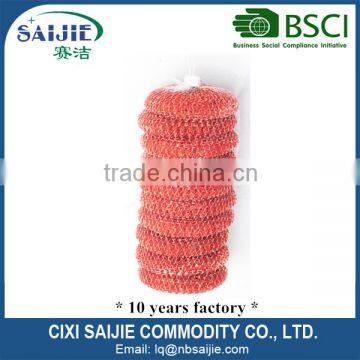 Kitchen cleaning copper coated scouring pads