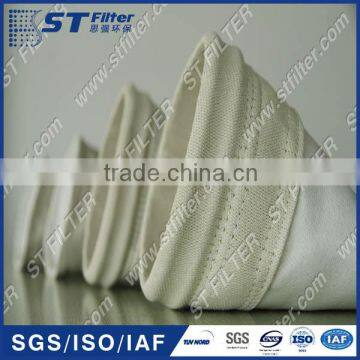 Fiberglass dust filter bags technology for Titan white