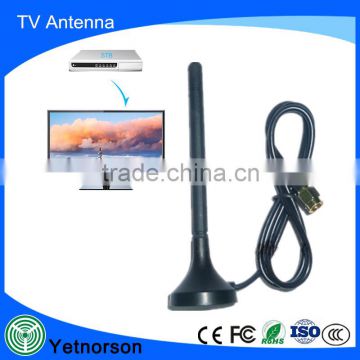 OEM best UHF VHF Magnetic indoor digital TV antenna174-230/470-862MHz