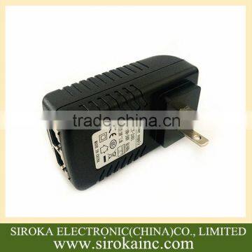 Generic 24V 1A Wall Plug US POE Power Adapter 100-240V Power Over Ethernet Adapter for IP Phone/Security Camera photo-3
