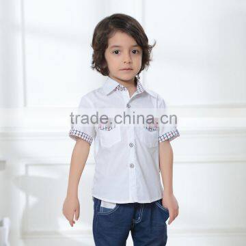 Kids wear blouse design boys casual shirt