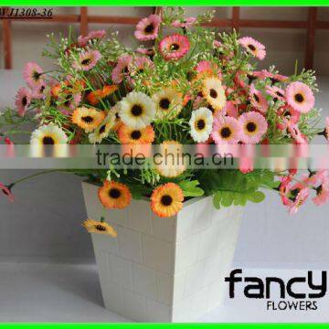 2013 hot sale 24 heads small wedding&home decoration artificial daisy flowers making