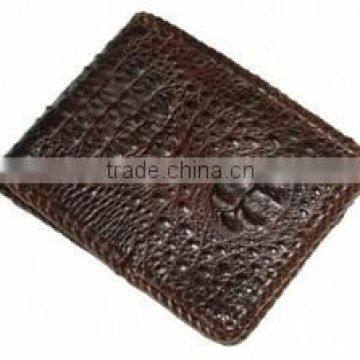 Crocodile leather wallet for men SMCRW-020