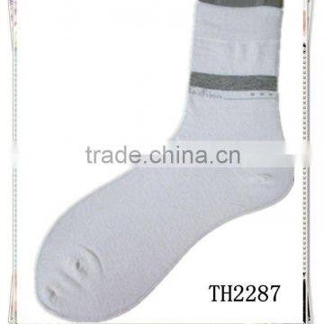 white socks cotton normal length latest design new arrival hot selling sport socks running for men