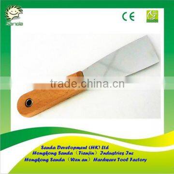 wooden handle putty scraper