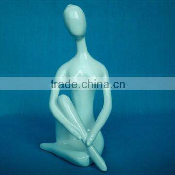 polyresin table ornaments yoga figurines