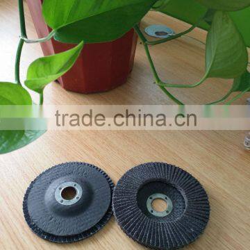 100MM Heated Aluminium Oxide Flap Disc applied for angle grinder