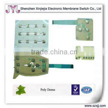 Poly dome switch keypad