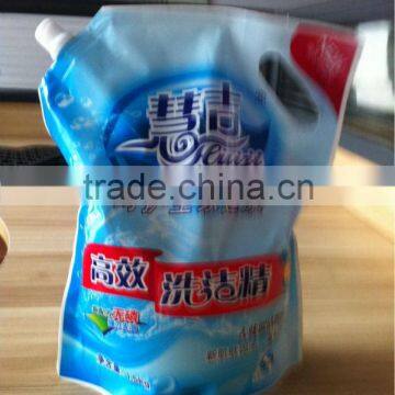 Liquid detergent for automatic washing machine