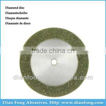 A19D40 19mm Flexible Miniature Solid Dental Edge Coated Diamond Disc Diamond Jigsaw Blade