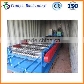 828 Direct Selling IBR Metal Sheet Glazed Tile Roofing Roll Forming Machine