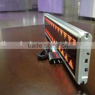 2016 Digital led display board price for bus led advertising light board