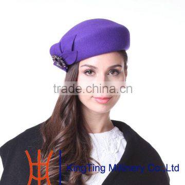 ladies wool felt hat /women fashion cheap hat