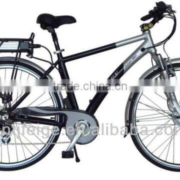 flyingpigeon alloy 700c man type electric bike with shimano out 7speed