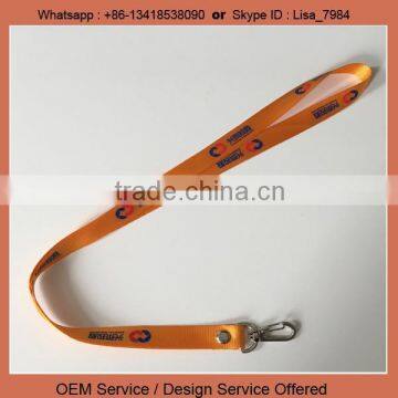 Polyester lanyard custom logo lanyard