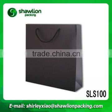 2015 China Factory Custom Black Paper Bags for Gifts photo-2