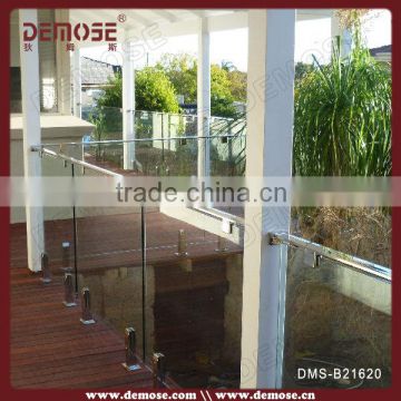 glass handrail system / frameless glass balustrades/ balcony railing designs