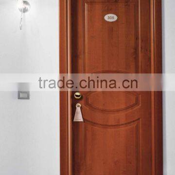 Affordable hotel room door