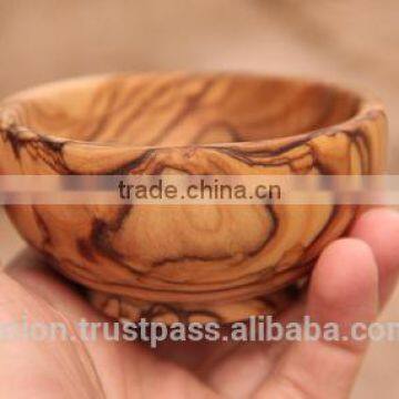 Olive Wood Carved Bowl