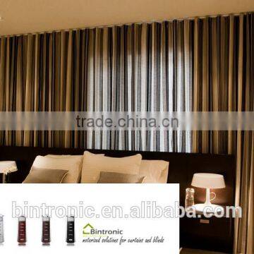 Bintronic Interior Window Covering Aluminum Alloy Track Screw Rod Driven Motorised Curtain