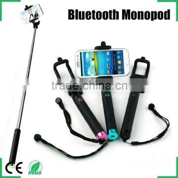 Mini Compact Bluetooth Selfie Stick Monopod Self-timer snapshot camera shutter button for smartphones