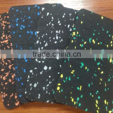 gym treadmill mat / spinning bike or elliptical buffer layer /fitness equipment shock absorbent mat/sports equipment tiles