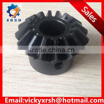 Black nylon bevel gear