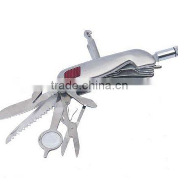 Stainless Steel Multifunction Knife With LED Light