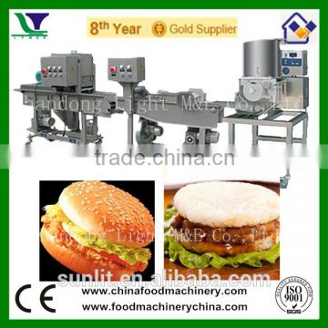 Automatic Industrial Hamburger Chicken Nugget Processing Machine