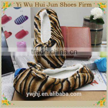 Fashion Cotton Fabric House Slipper For Daughter And Wife(HJCS015)