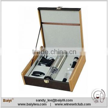 High Quality Wooden Box Wine Opener Set for Gift                        
                                                Quality Choice