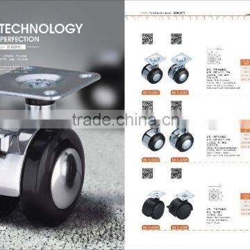 2 Inch Table Leg Casters Flat Furniture Caster Castor Wheel Small Wheels photo-5