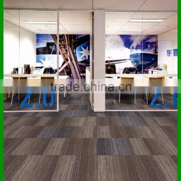 Bank,office,hotel carpet tiles for heavy traffic use CE Compliance with