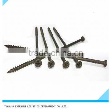 Phillips bugle head Grey phospated Half thread Chipboard Screws