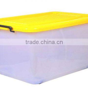 PLASTIC STORAGE BOX WITH HANDLES & WHEELS 5663