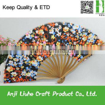 small Cloth Bamboo Fan hand fan