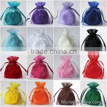 Free Samples 23 Colors 10 Sizes In Stock Cheap Jewelry Bag Organza                        
                                                Quality Choice