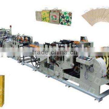 Sheet Feeding Paper Handbag Making Machine